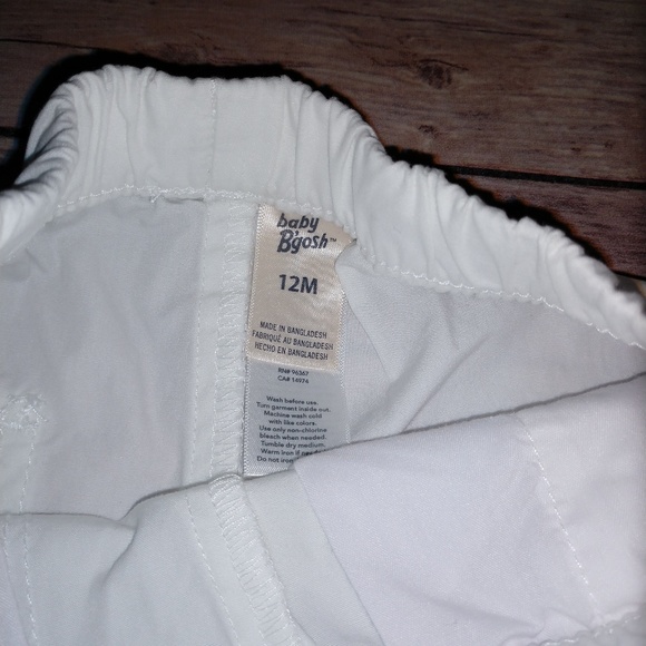 White Pants - 12M - Picture 4 of 9